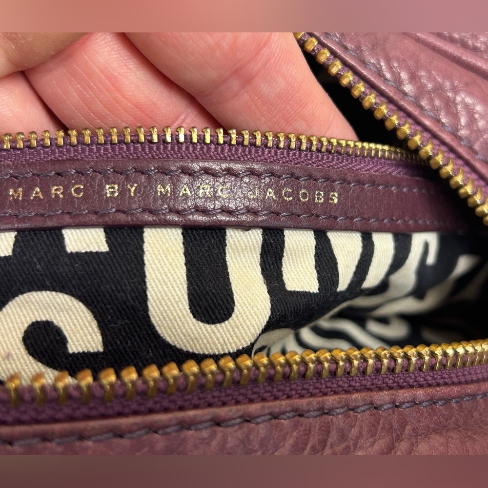 MARC BY MARC JACOBS Y2K Q Baby Groovee Slouchy Crossbody Satchel Bag Purse - Picture 12 of 16